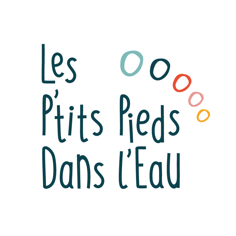 Logo Association Les P'tites Pieds Dans l'Eau Service de Néonatologie CHBA Vannes