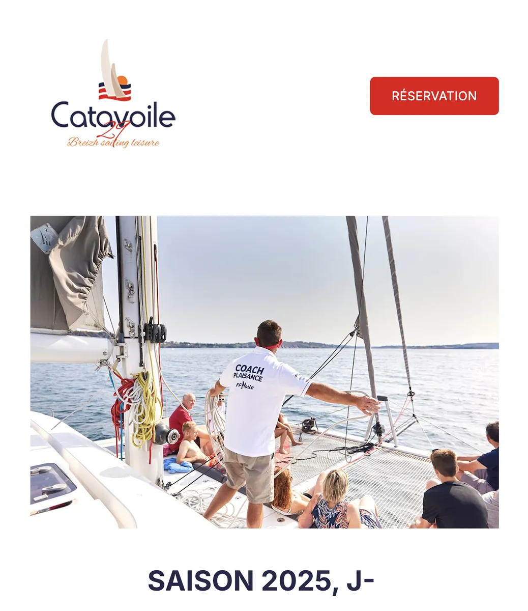 Newsletter Catavoile 29 - Réalisation Site Web & Com' - Création Site Web et Supports de communication - Bretagne